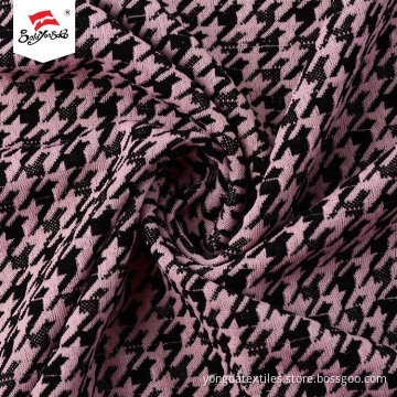 Hard-wearing Polyester Printed Jacquard Fabric